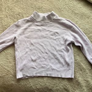 Purple Cropped Longsleeve